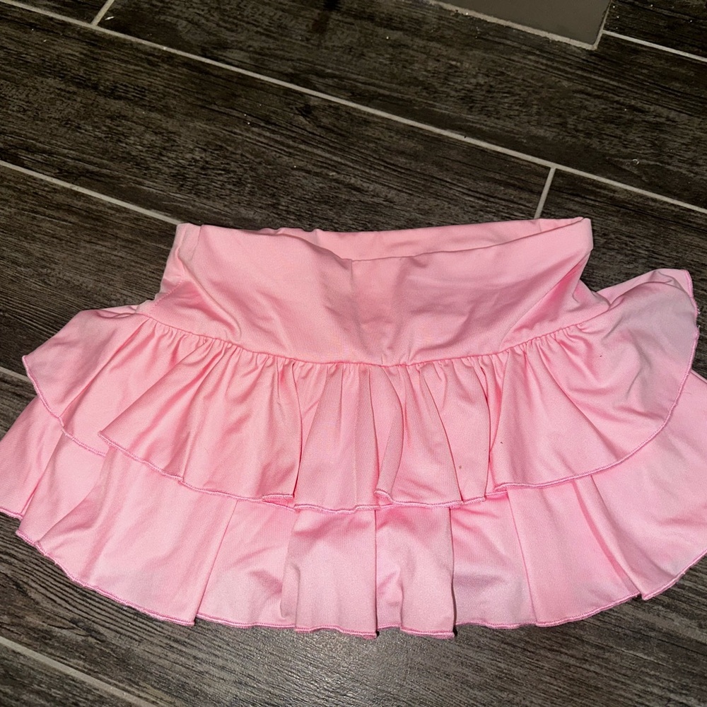 Pink skirt